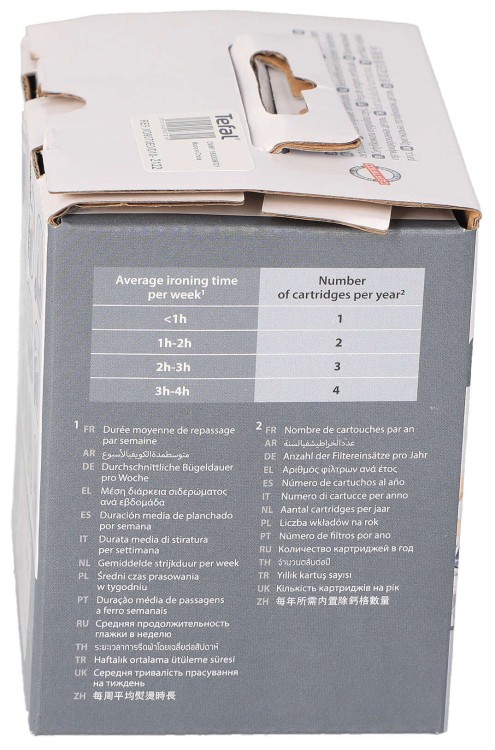 Wkład odkamieniający do żelazka Tefal Calor XD9070E0 2 szt opakowanie widok 3