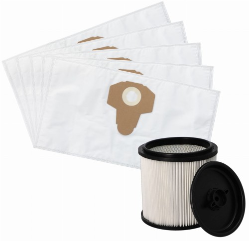 Worki do odkurzacza Parkside PNTS 1300 1400 1500 x5 + filtr