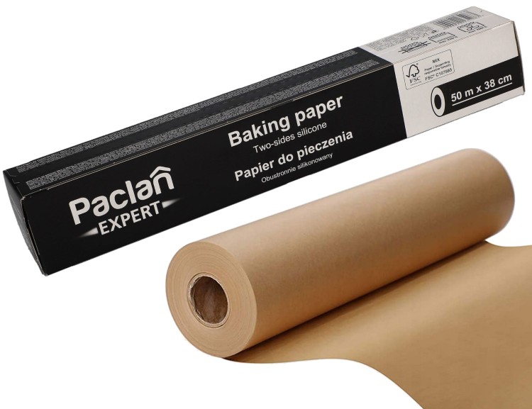 Papier do pieczenia Paclan 50 m silikonowany