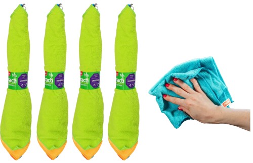 Ściereczki z mikrofibry Paclan 20 szt mix kolorów 36674