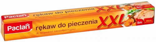 Rękaw do pieczenia Paclan 500 cm x 35 cm XXL 33598 opakowanie widok 1