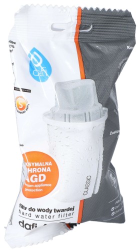 Filtr do wody Dafi Classic AGD+ woda twarda oryginał opakowanie widok 1