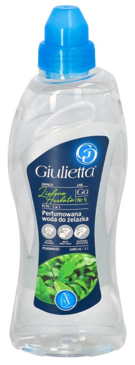 Perfumowana zapachowa woda do żelazka Giulietta 1000 ml opakowanie widok 2