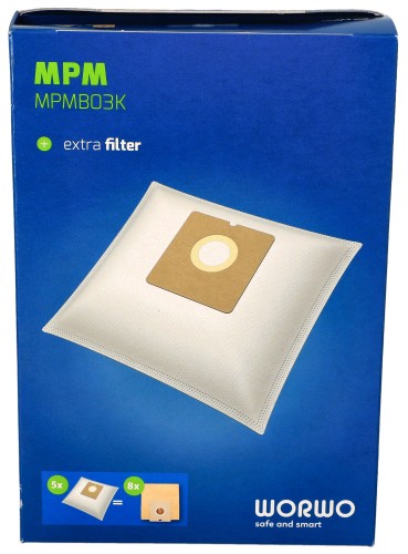 Worki do odkurzacza Mpm Fuda Optimum OK1445 5 szt + filtr opakowanie widok 1