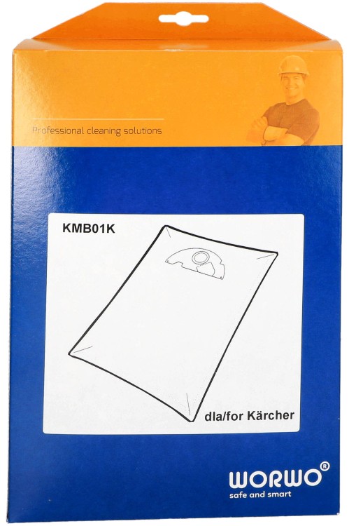 Worki do odkurzacza Karcher 6.904-143 2501 2601 3001 5szt opakowanie widok 1