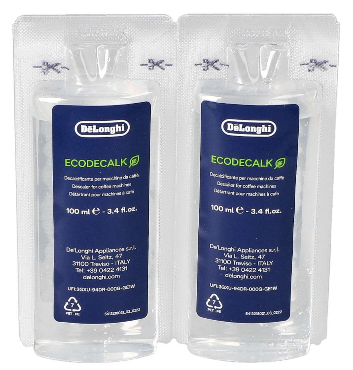 Odkamieniacz Delonghi DLSC200 2 x 100 ml 5513296021 2 x 100 ml saszetki