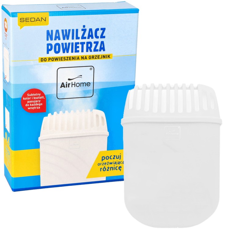 Nawilżacz powietrza na grzejnik Sedan AIRHOME + wkład