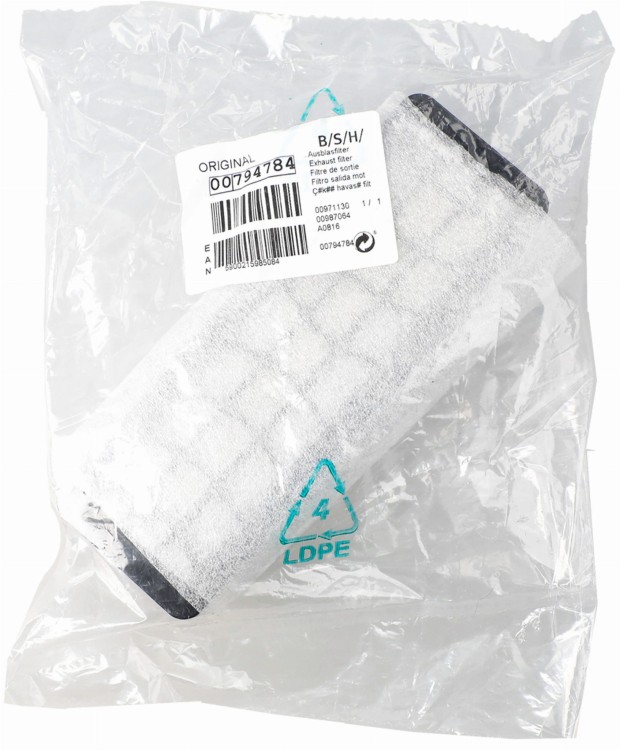 Filtr hepa H10 do odkurzacza Zelmer Aquawelt 919.0080 oryginał opakowanie