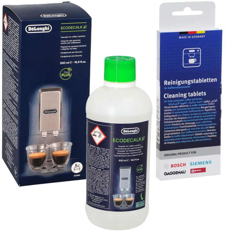 Zestaw do ekspresu odkamieniacz DeLonghi 500 ml + tabletki