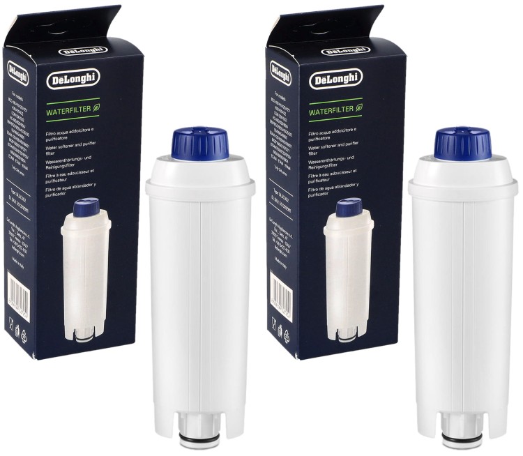 Filtr wody do ekspresu Delonghi  DLSC002 SER3017 oryginalny x2