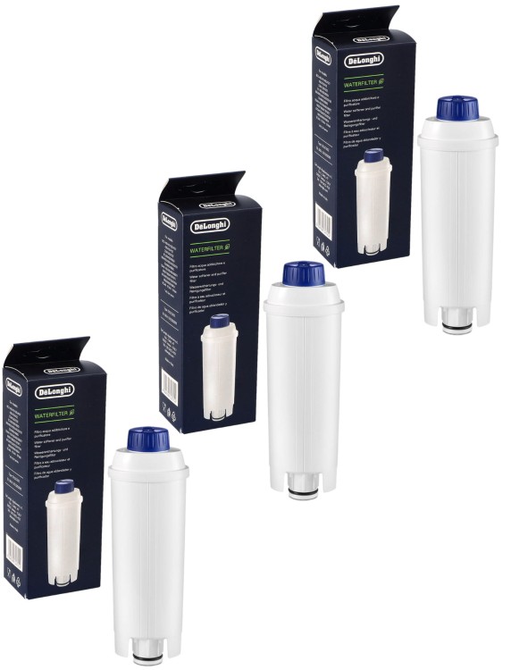 Filtr wody do ekspresu Delonghi  DLSC002 SER3017 oryginalny x3