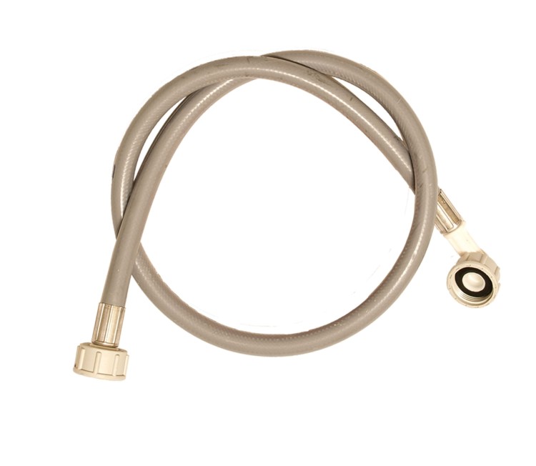 Wąż dopływowy z uszczelkami do pralki i zmywarki o standartowym mocowaniu 3/4 cala 1m