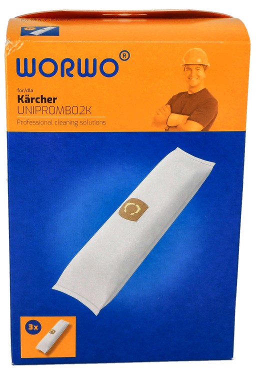 Worki do odkurzacza Karcher WD3 MV3 SE4001 UNIPROMB02K opakowanie widok 1