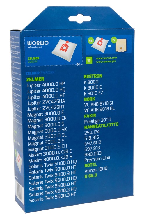 WORKI DO ODKURZACZ ZELMER JUPITER SOLARIS ZMB03K 49.4200 opakowanie widok2