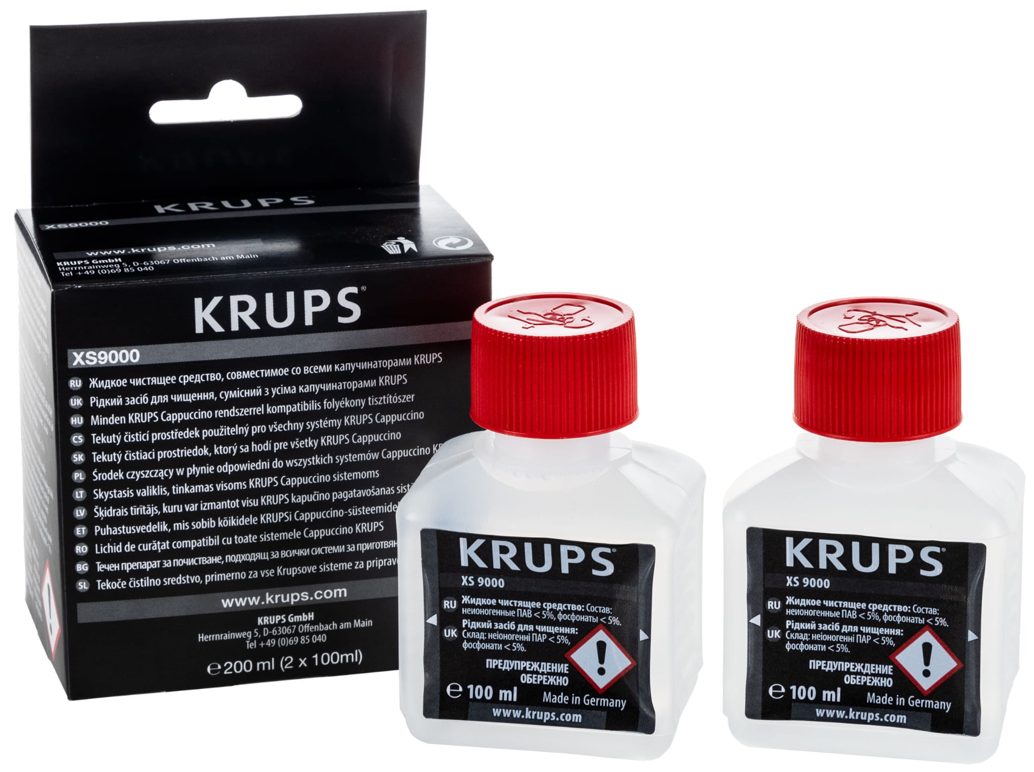 Płyn do czyszczenia Krups XS9000 2x100ml do EA9000