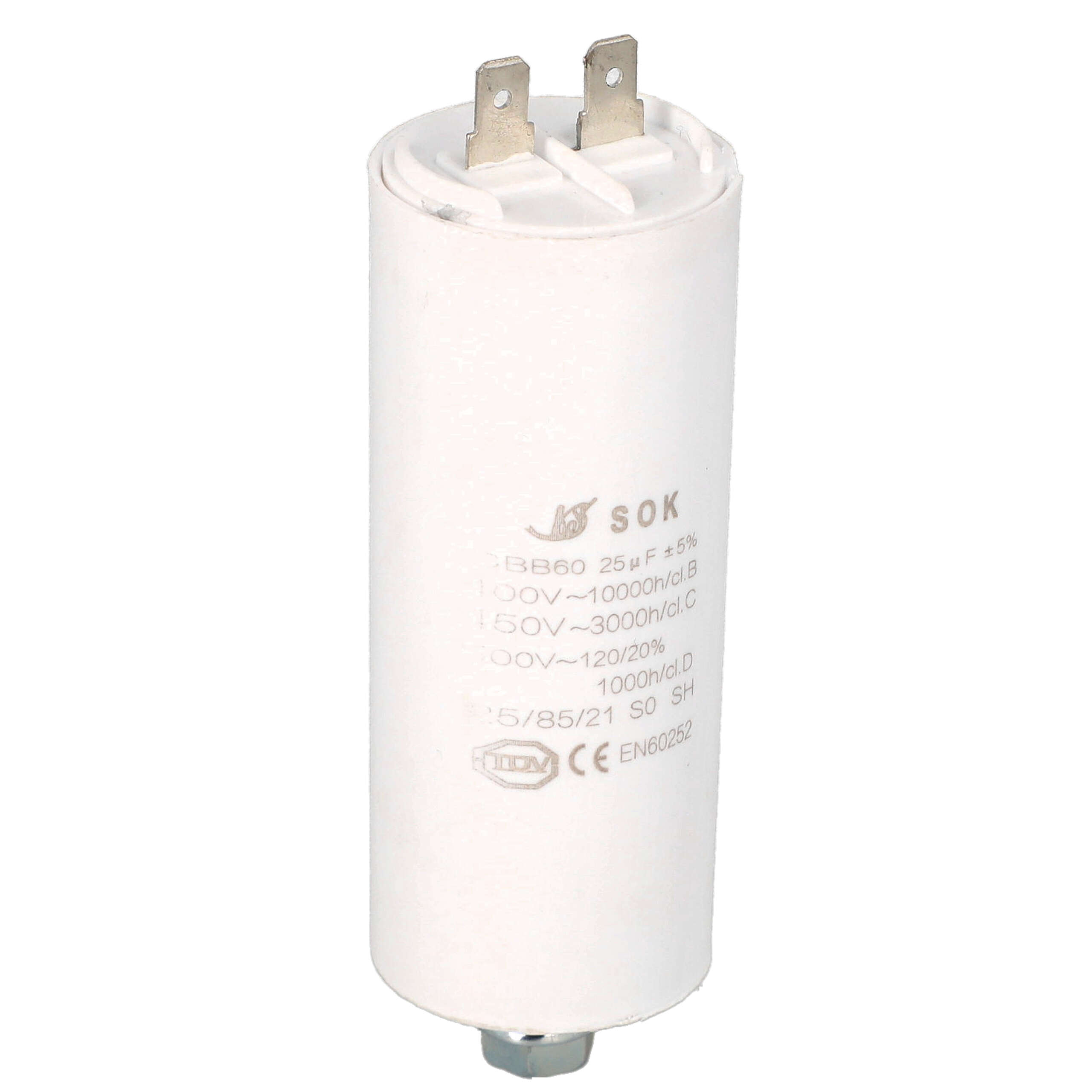 Kondensator rozruchowy 25uF 450V