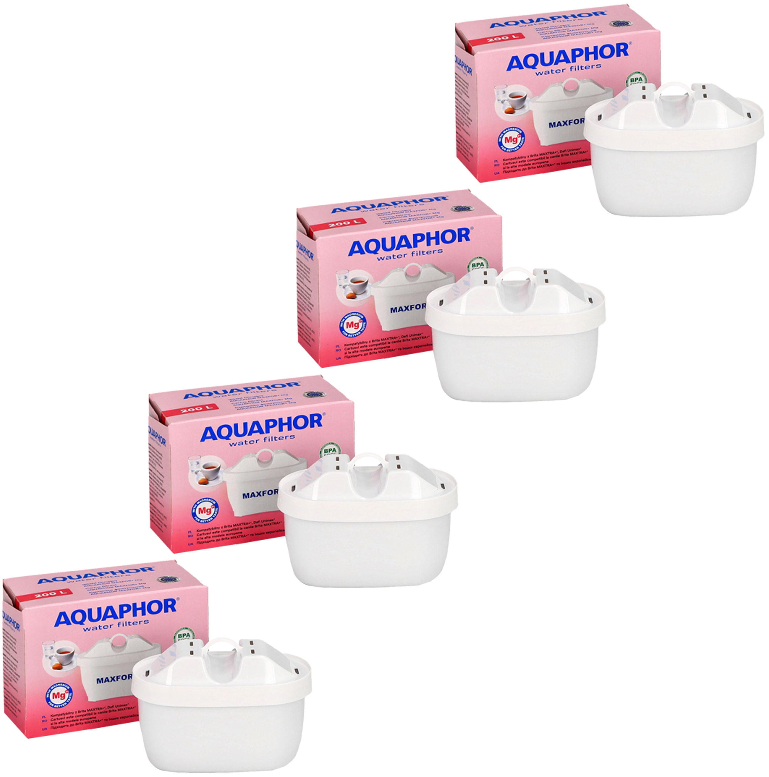 Filtr magnezowy Aquaphor Maxfor Brita - 4 szt