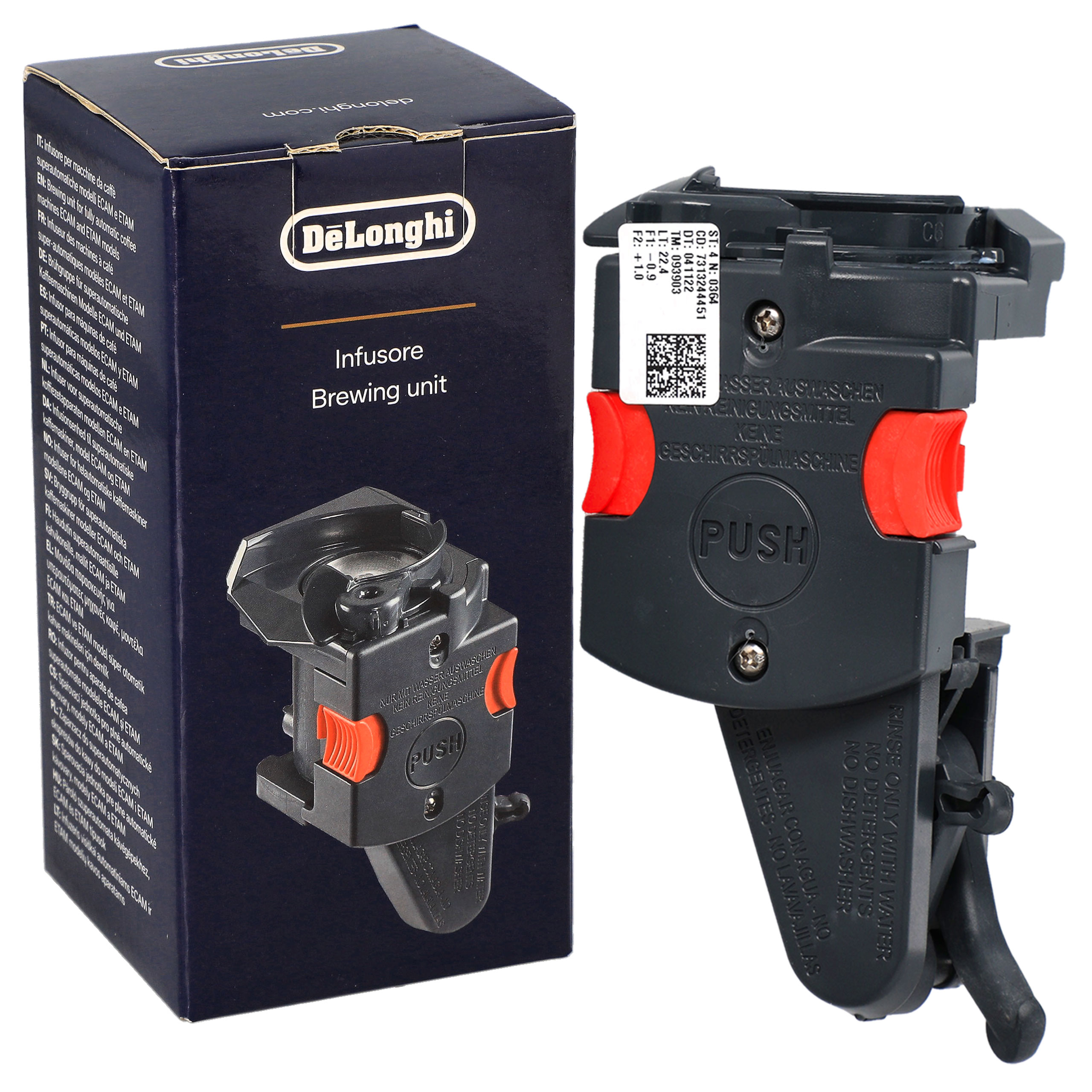 Zaparzacz blok zaparzający do ekspresu Delonghi 7313251451