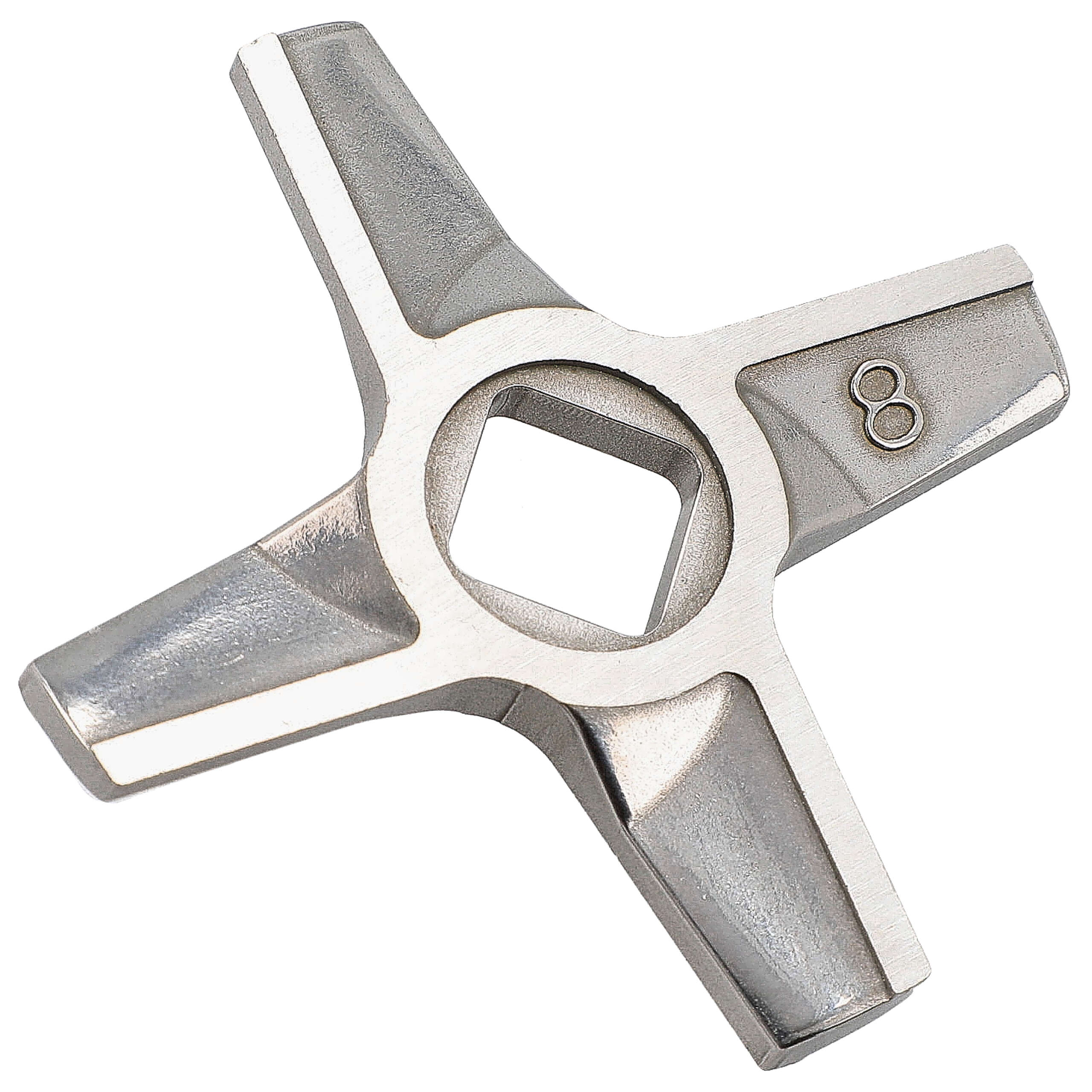 Nożyk stal nierdzewna dwustronny nr 8 do maszynki do mielenia Zelmer