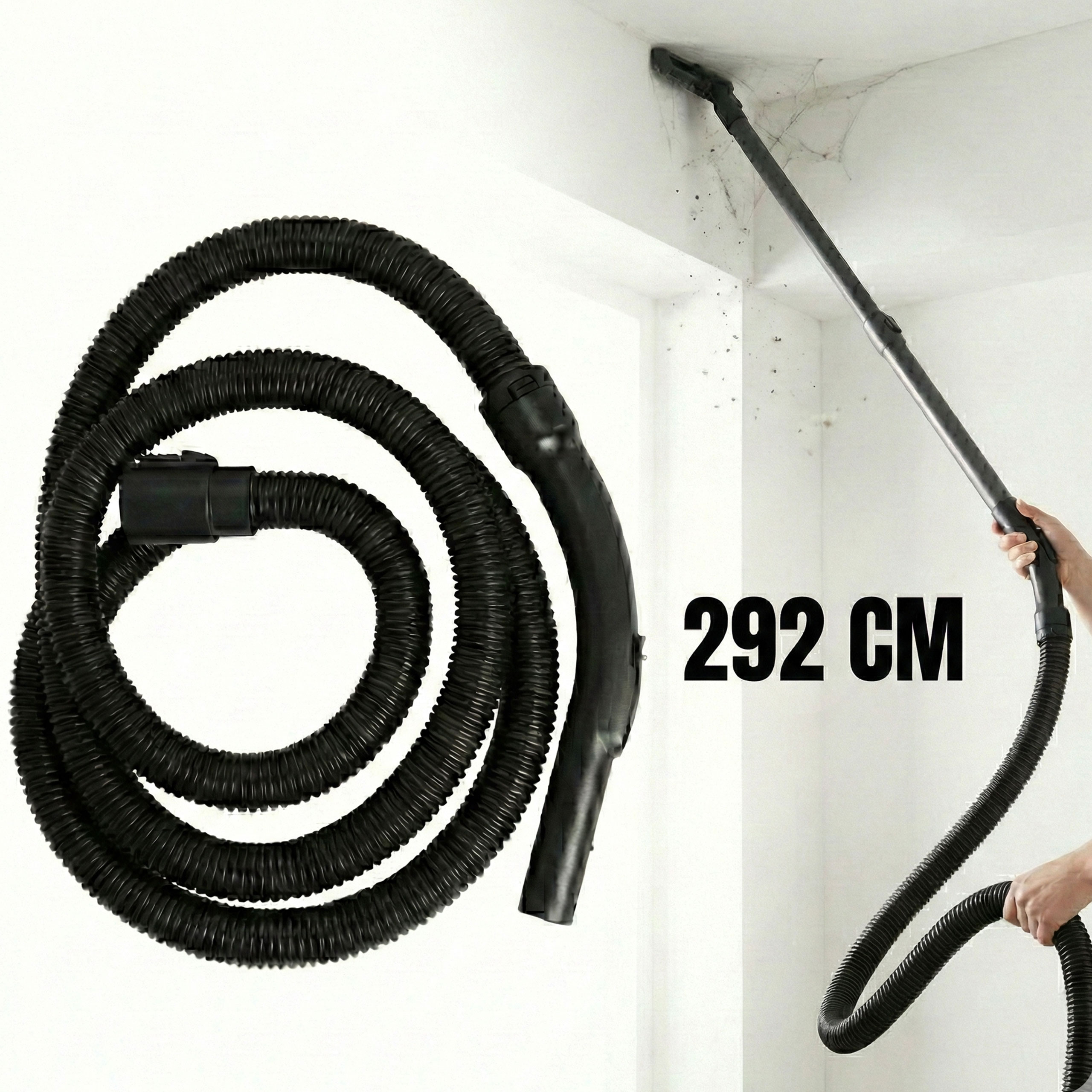 Wąż ssący rura do odkurzacza Karcher WD3 WD4 SE długi 292 cm