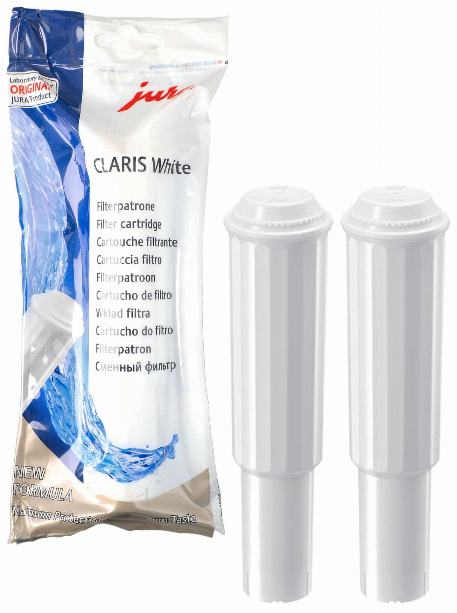 Filtre à Eau Comedes - Alternative à Jura Claris White - Compatible